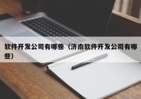 软件开发公司有哪些（济南软件开发公司有哪些）