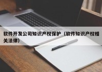 软件开发公司知识产权保护（软件知识产权相关法律）