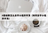 0基础要怎么自学小程序开发（如何自学小程序开发）